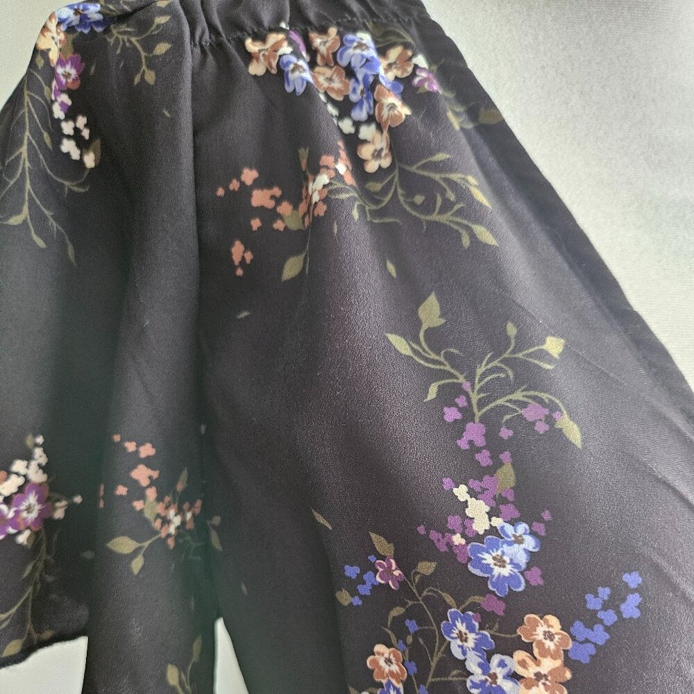 Cupshe Floral Summer Dress with Flutter Sleeve, Size M